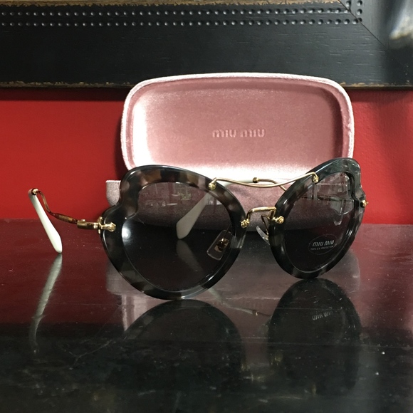 Miu Miu Accessories - Authentic Miu Miu Sunglasses Tortoise Shell 52mm